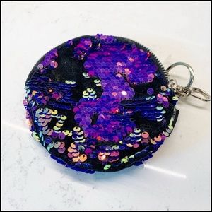 J. Crew Crewcuts Sequin Pouch Key Fob